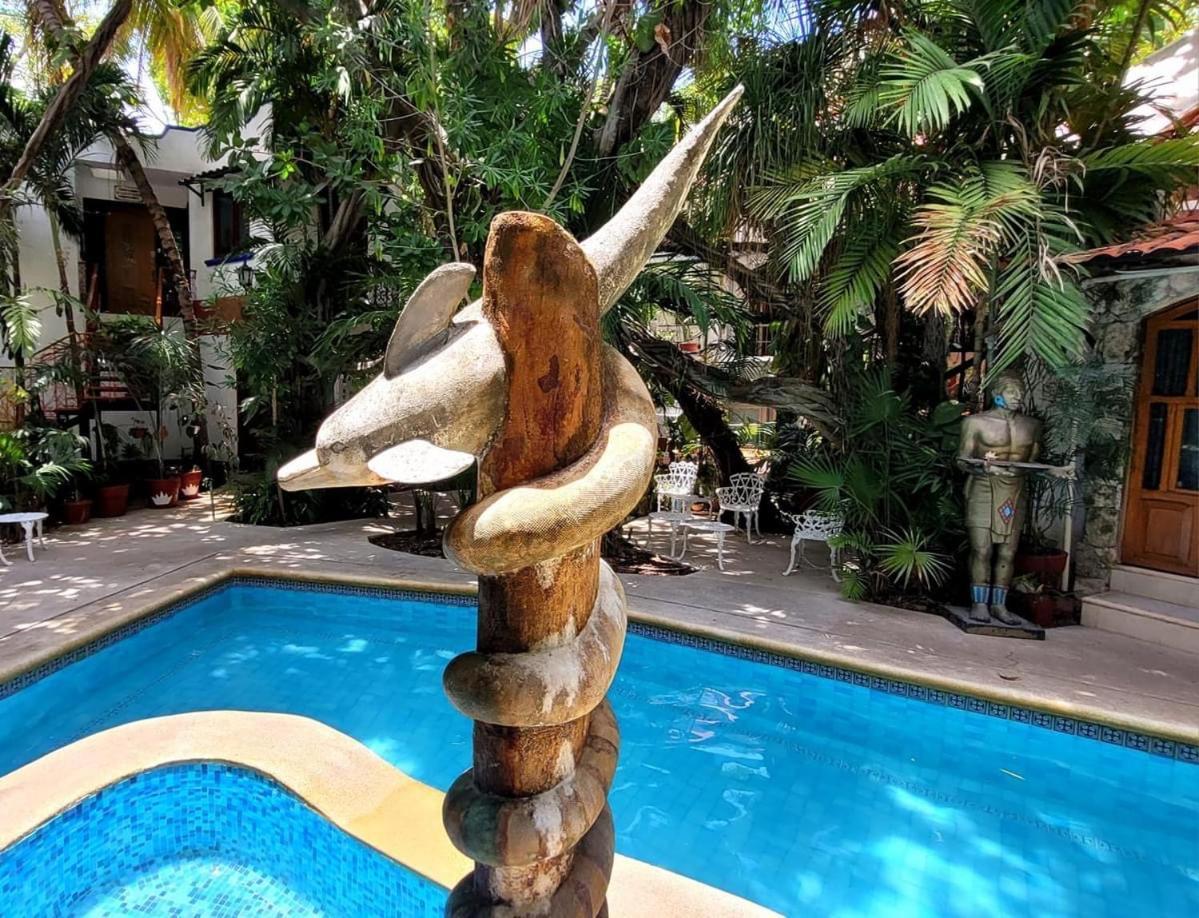 Eco-Hotel El Rey Del Caribe Канкун Экстерьер фото